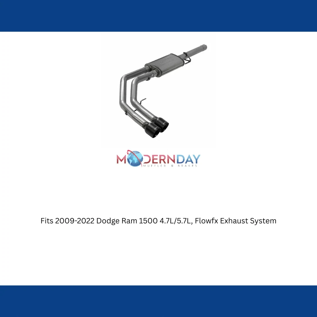 2009-2024 Ram 1500 Cat-Back Exhaust Flowmaster Stainless Steel